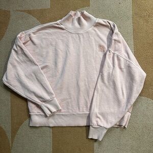 The North Face Pink Turtle Neck Sweatshirt